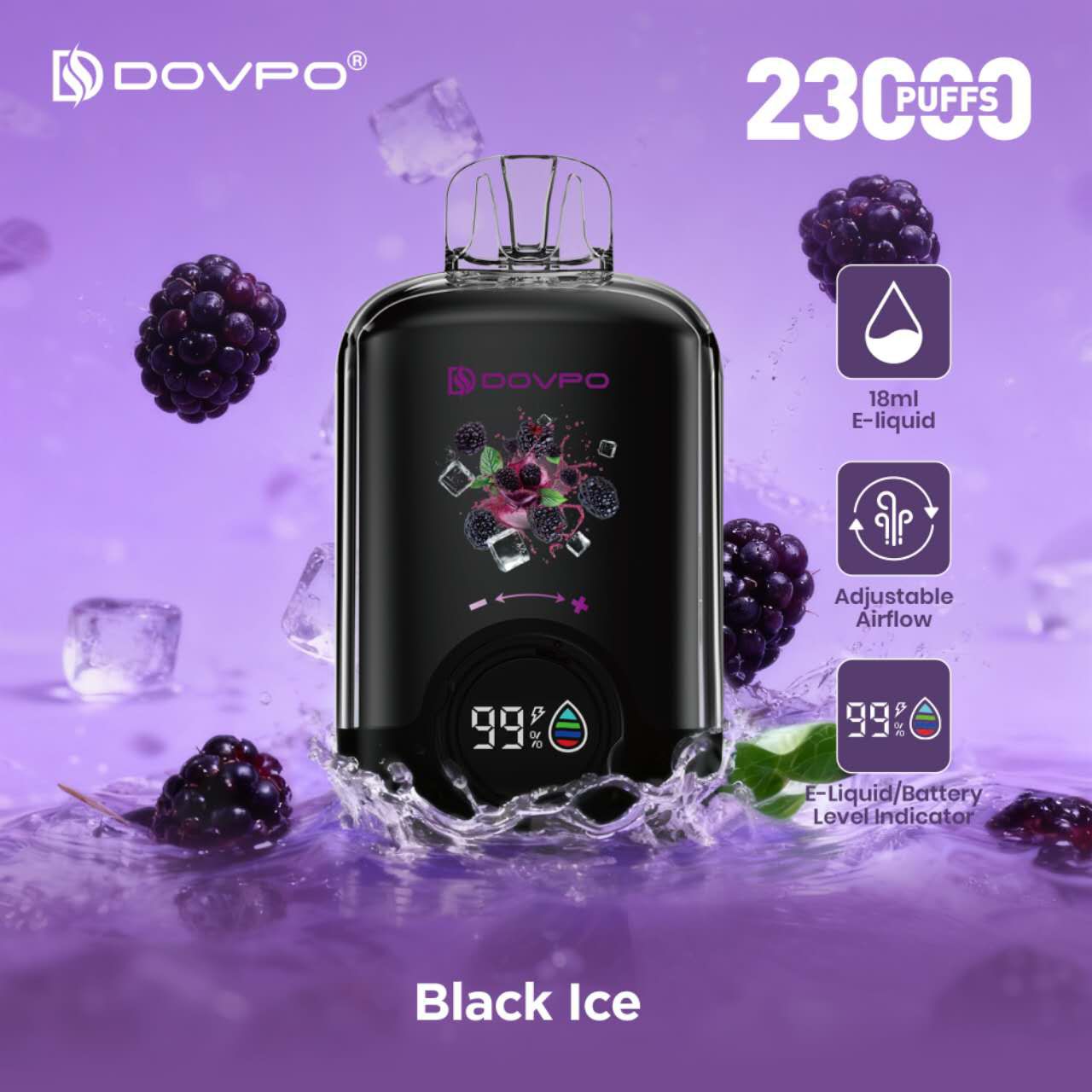 DOVPO 23K PUFFS