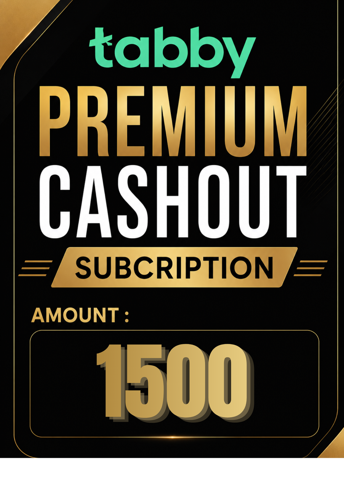PREMIUM TABBY  SUBSCRIPTION