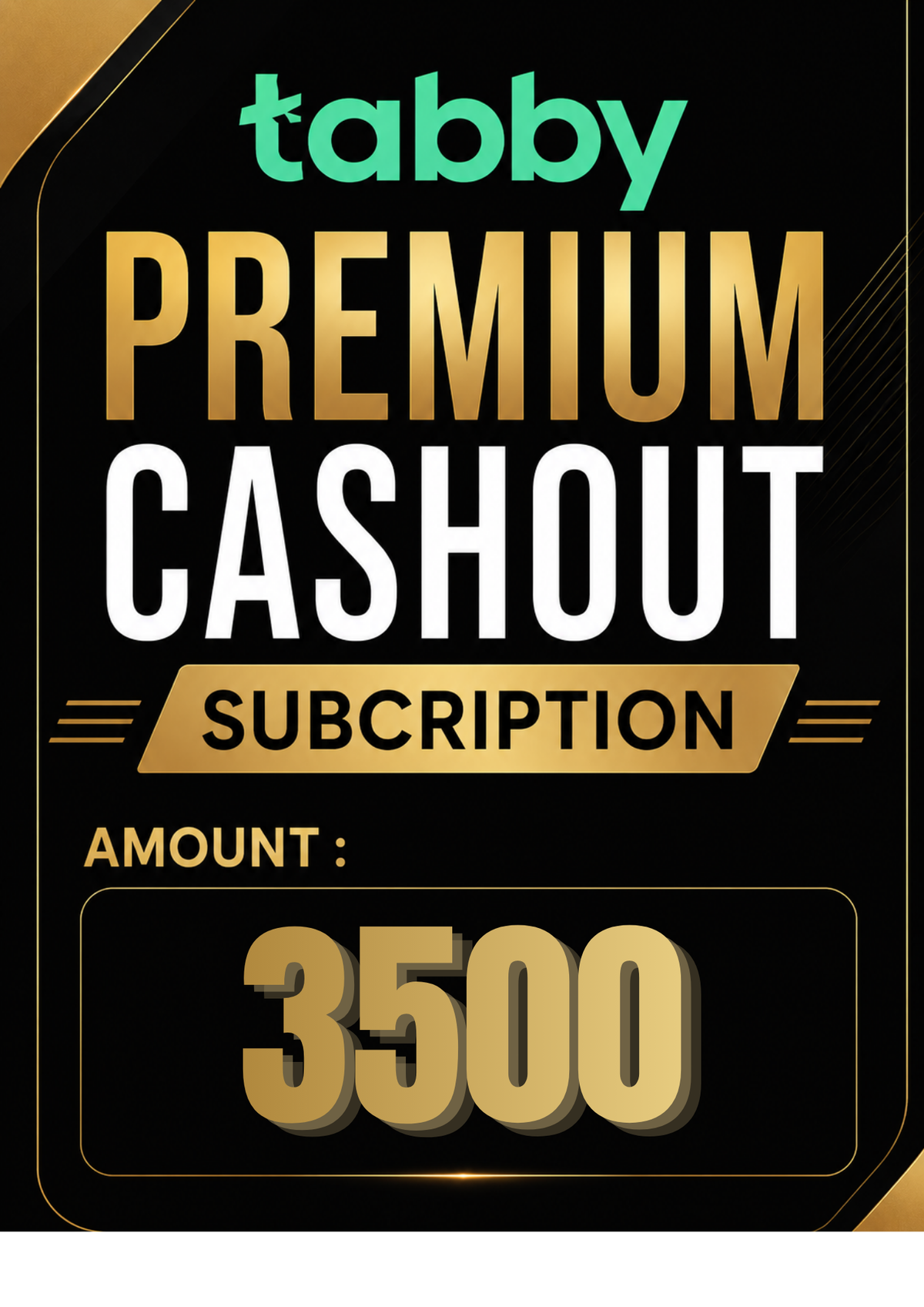 PREMIUM TABBY  SUBSCRIPTION