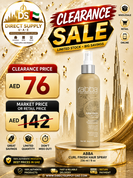 ABBA Firm Finish Hair Spray, 8 Fl Oz (CLEARANCE)