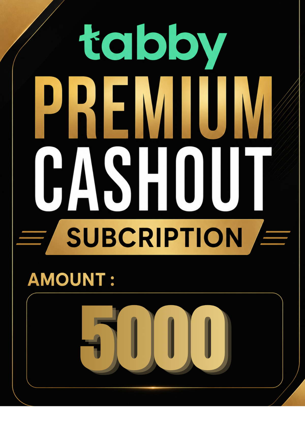 PREMIUM TABBY  SUBSCRIPTION