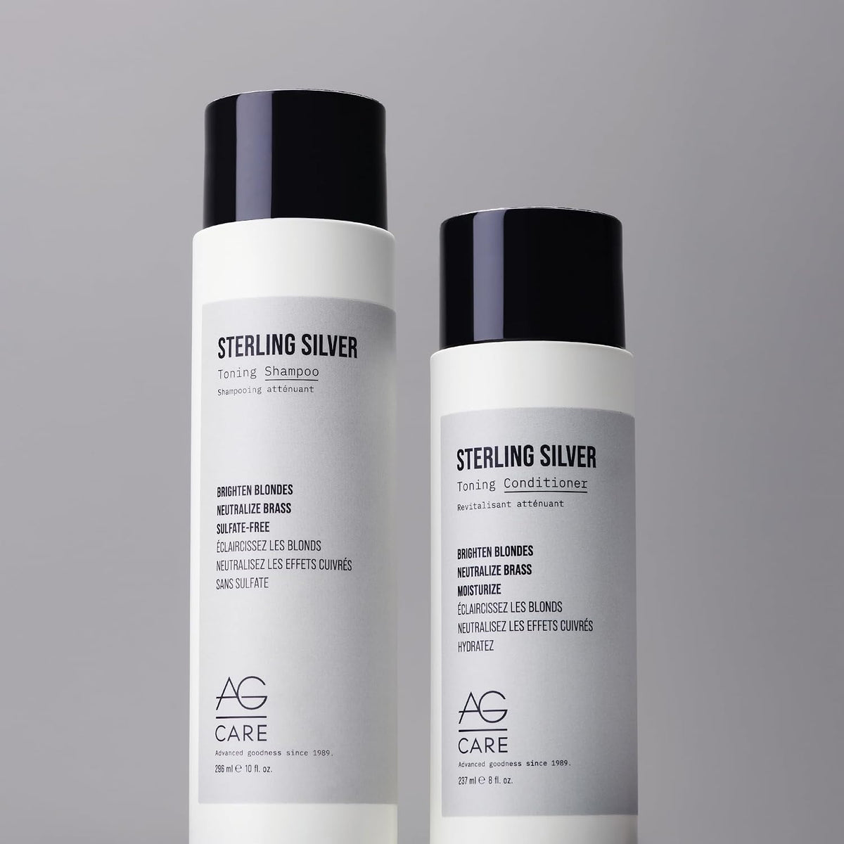 AG Care Colour Care Sterling Silver Toning Conditioner, 8 Fl Oz