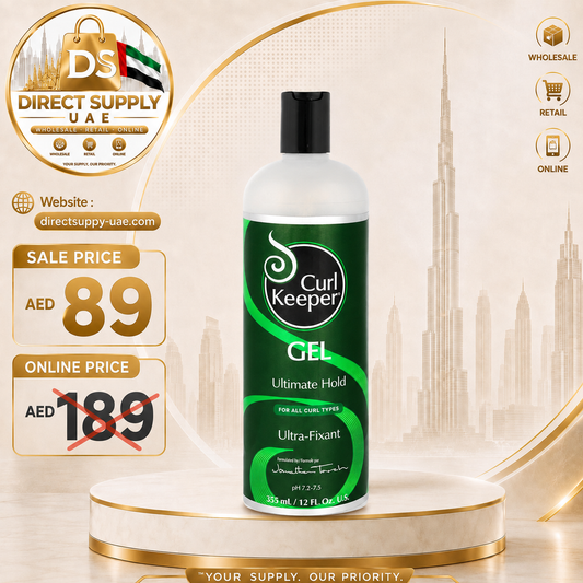Curl Keeper® Gel | 33.8oz/1L | Ultimate Hold with Frizz Control