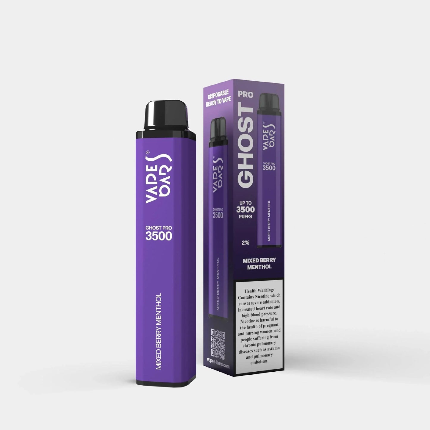 Vapes Bars Ghost Pro 3500 Puff Disposable