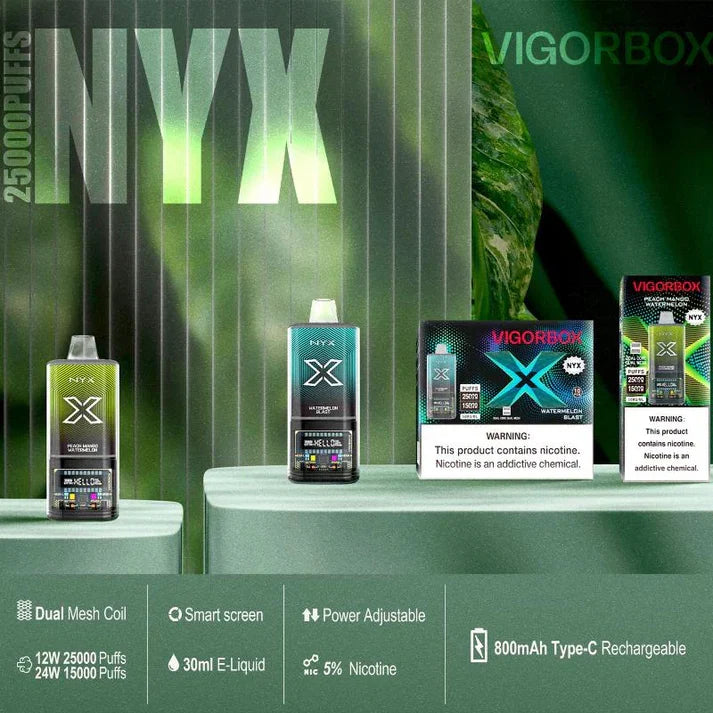 Vigor Box 25k Puffs