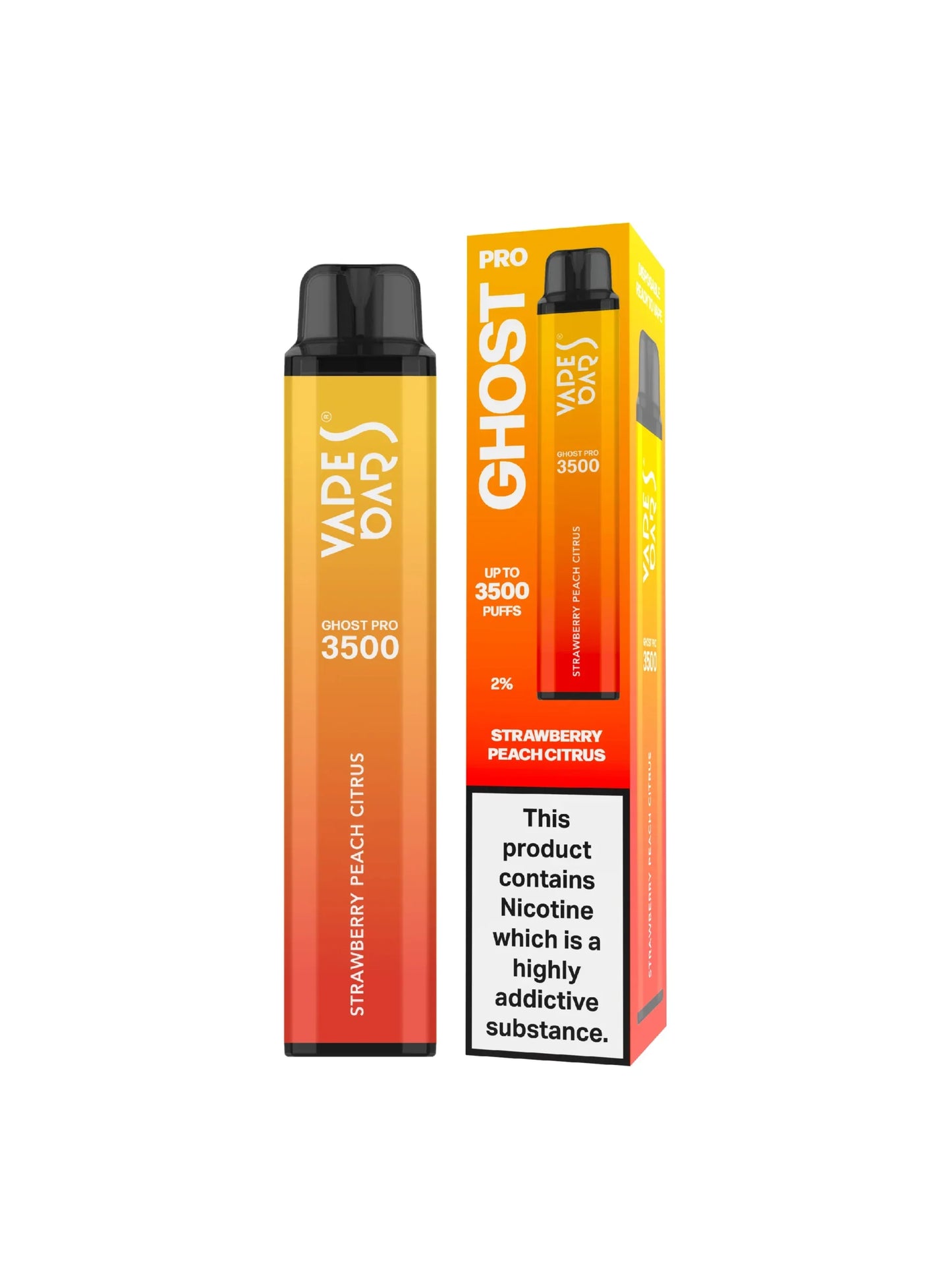 Vapes Bars Ghost Pro 3500 Puff Disposable