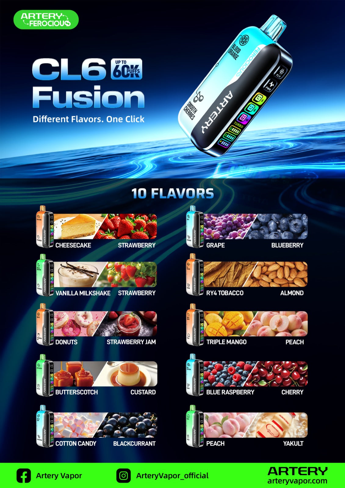 Artery X Ferocius CL6 Fusion 60K