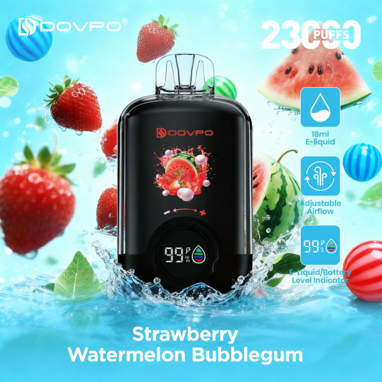 DOVPO 23K PUFFS