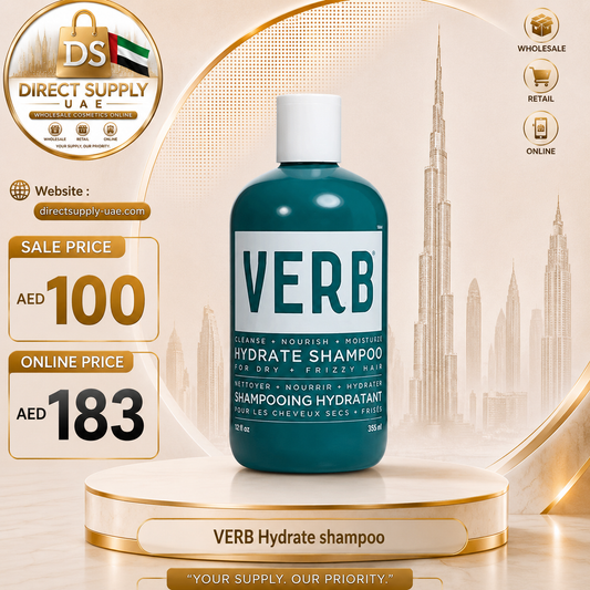 VERB Hydrate Shampoo Cleanses Dry and Frizzy Hair to Reduce Frizz and Add Moisture to Hair