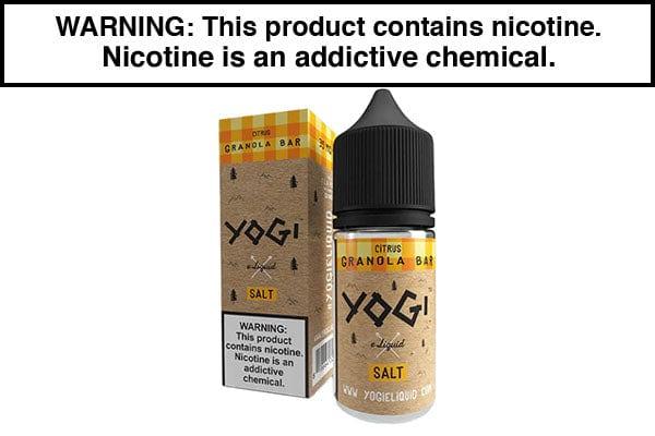 YOGI GRANOLA BAR SALTNIC LIQUID 30ml