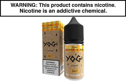 YOGI GRANOLA BAR SALTNIC LIQUID 30ml