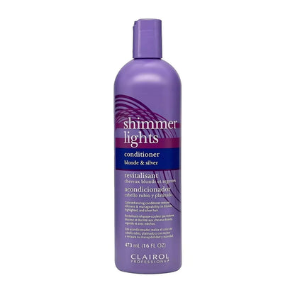 Clairol Shimmer Lights Conditioner - Blonde & SILVER 16 OZ